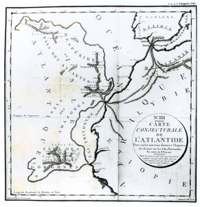 No. III Carte conjecturale de l